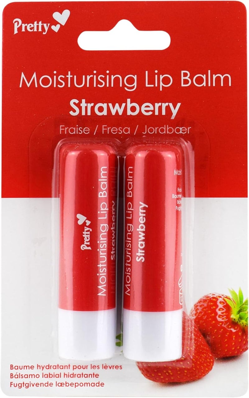 Pretty Moisturising Lip Balm Strawberry