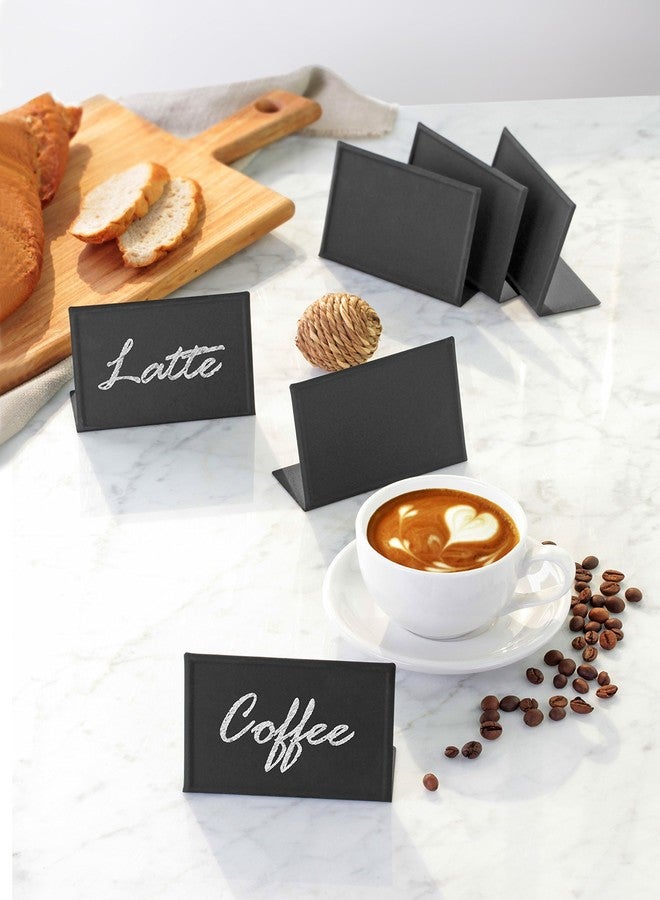 نيو ستار فود سيرفيس ألواح طباشيرية معدنية صغيرة من نيو ستار فود سيرفيس، رقم الموديل 28669، مقاس 3 بوصات × 4 بوصات، مجموعة من 6 ألواح - Image 4