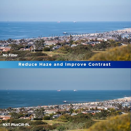 Hoya NXT Plus 55mm Polarizing Filter — Circular Polarizer with Waterproof Top-Coat, 10-Layer HMC Coatings, 1.72 Filter Factor for Faster AF, Low-Profile Aluminum Frame for Outdoor Photography - Image 3