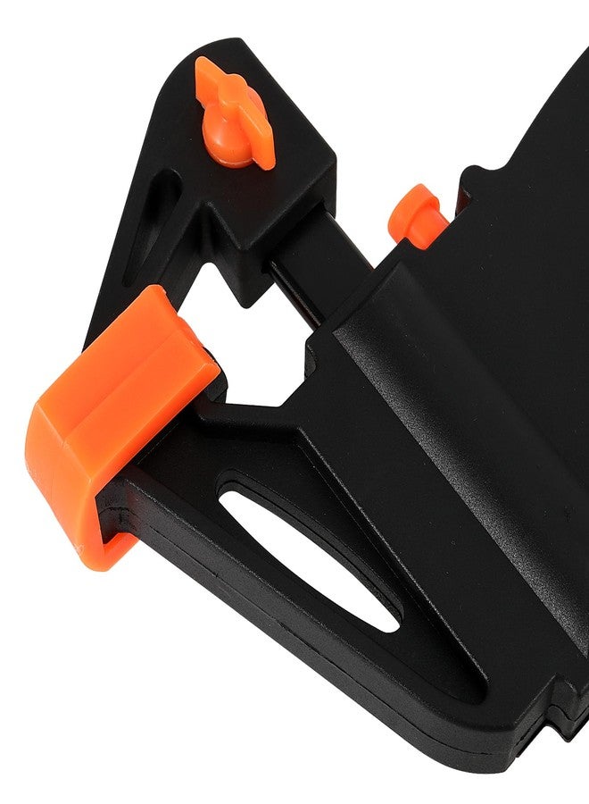 SEHOI 6 Pack 6 Inch Bar Clamp, Quick Grip Clamp with 12 Inch Spreader, Flexible One-Handed Ratchet Bar Clamp for Woodworking - Image 3