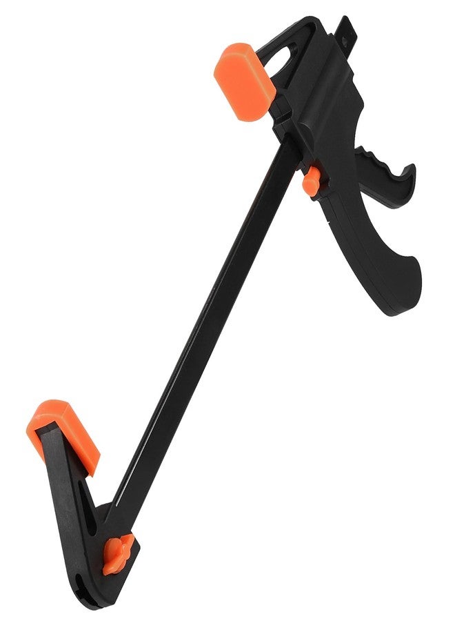 SEHOI 6 Pack 6 Inch Bar Clamp, Quick Grip Clamp with 12 Inch Spreader, Flexible One-Handed Ratchet Bar Clamp for Woodworking - Image 4