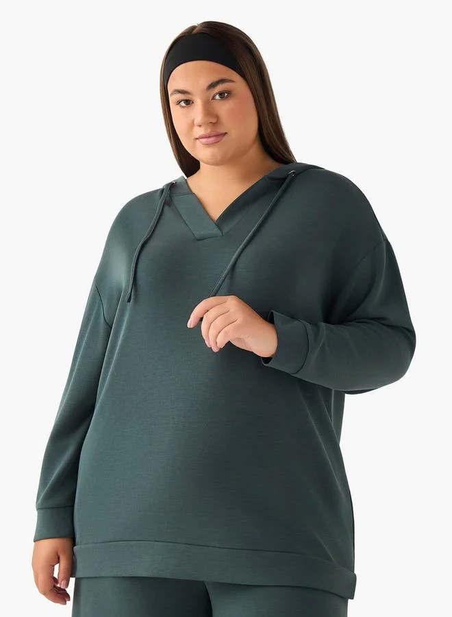  أولا بوبكن Ulla Popken Oversized Hoodie
