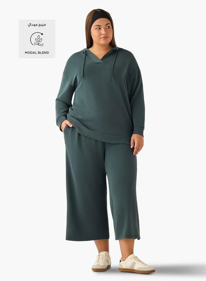  أولا بوبكن Ulla Popken Oversized Hoodie
