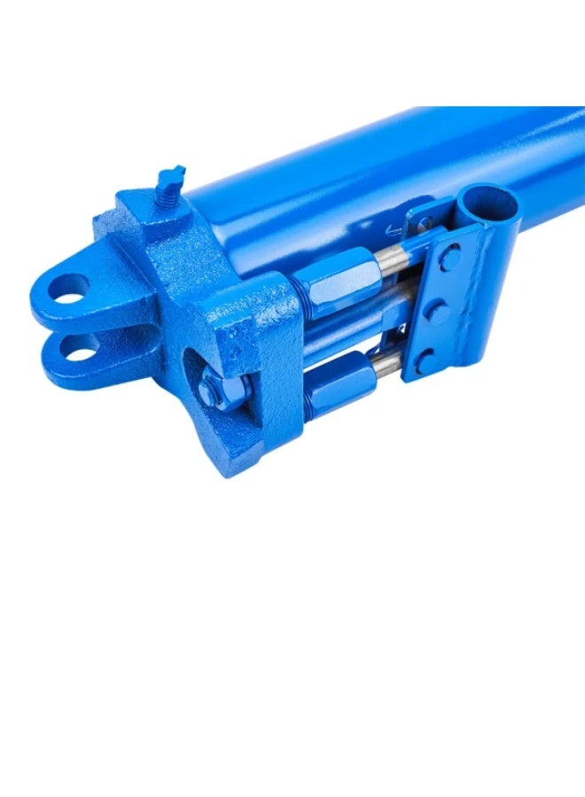FORSAGE Hydraulic cylinder jack long ram with double-rod pump 8t (length - 620mm, rod step - 500mm) - Image 3