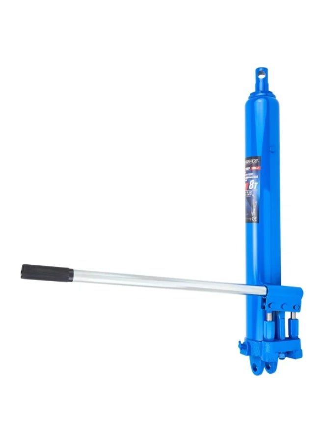 FORSAGE Hydraulic cylinder jack long ram with double-rod pump 8t (length - 620mm, rod step - 500mm) - Image 1