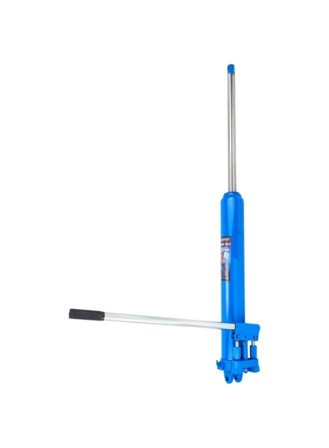 FORSAGE Hydraulic cylinder jack long ram with double-rod pump 8t (length - 620mm, rod step - 500mm) - Image 2