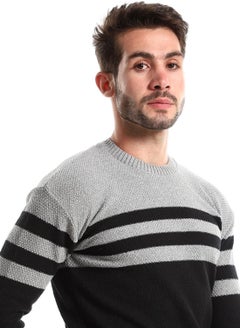Caesar Wool Mens Pullover With Multi Design  - Image 4