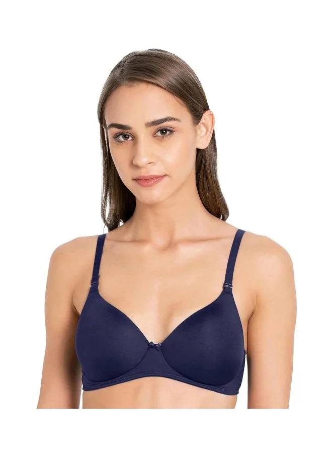 جوكي Jockey 1819 Women Wire free Padded Microfiber Nylon Elastane Stretch Full Coverage Multiway Styling T Shirt Bra with Magic Under Cup