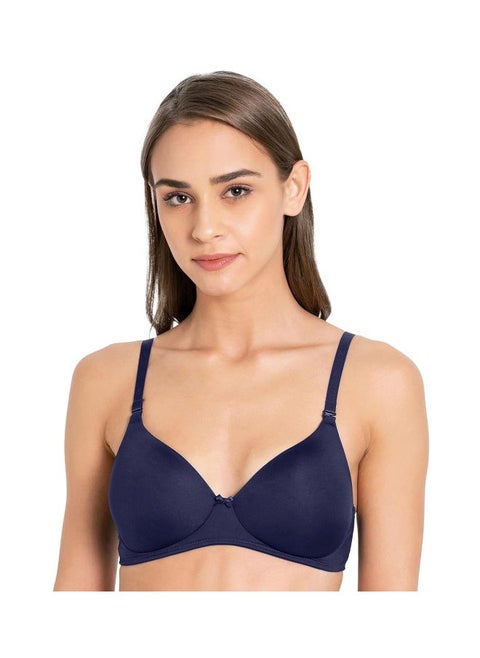 Jockey 1819 Women Wire free Padded Microfiber Nylon Elastane Stretch Full Coverage Multiway Styling T Shirt Bra with Magic Under Cup