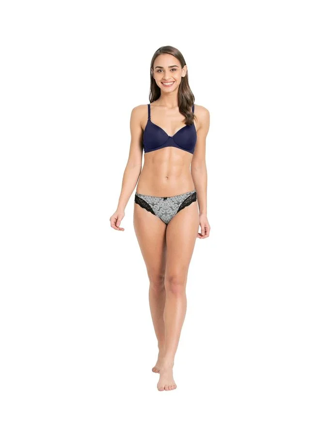 JOCKEY Jockey 1819 Women Wire free Padded Microfiber Nylon Elastane Stretch Full Coverage Multiway Styling T Shirt Bra with Magic Under Cup