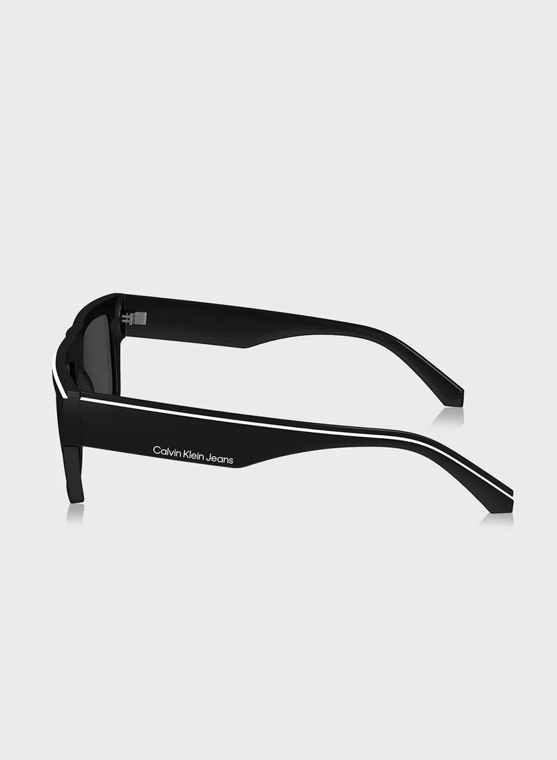 Calvin Klein Jeans Modified Rectangle Sunglasses Ckj24603S