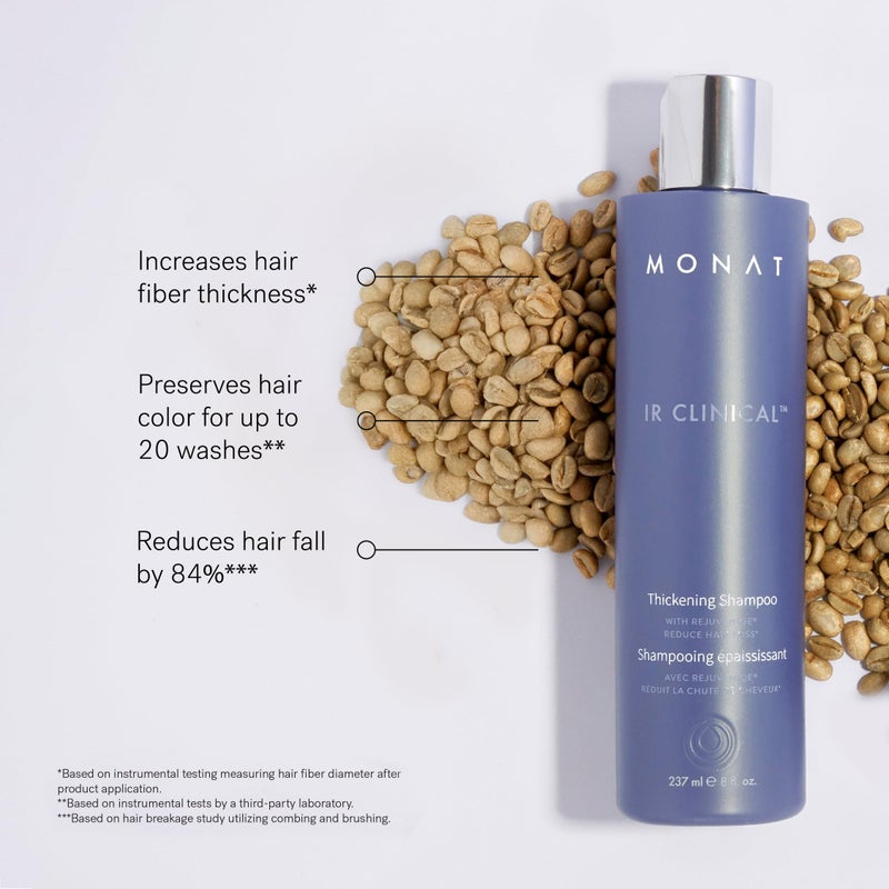 MONAT IR Clinical System â€“ Complete Hair Care Restoration Kit with Thickening Shampoo, Conditioner & Thinning Defense Serum â€“ Strengthens, Protects, & Revives Hair for Thicker, Fuller-Looking Results - Image 5