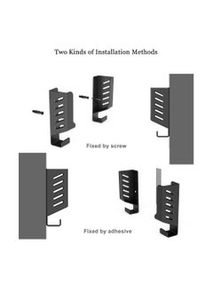 Anmi Laptop Wall Mount Cable Box Compatible with Laptops/WiFi routers/Macbooks/TV Boxes/Network Switches/Modems/Audio Devices and More  - Image 5