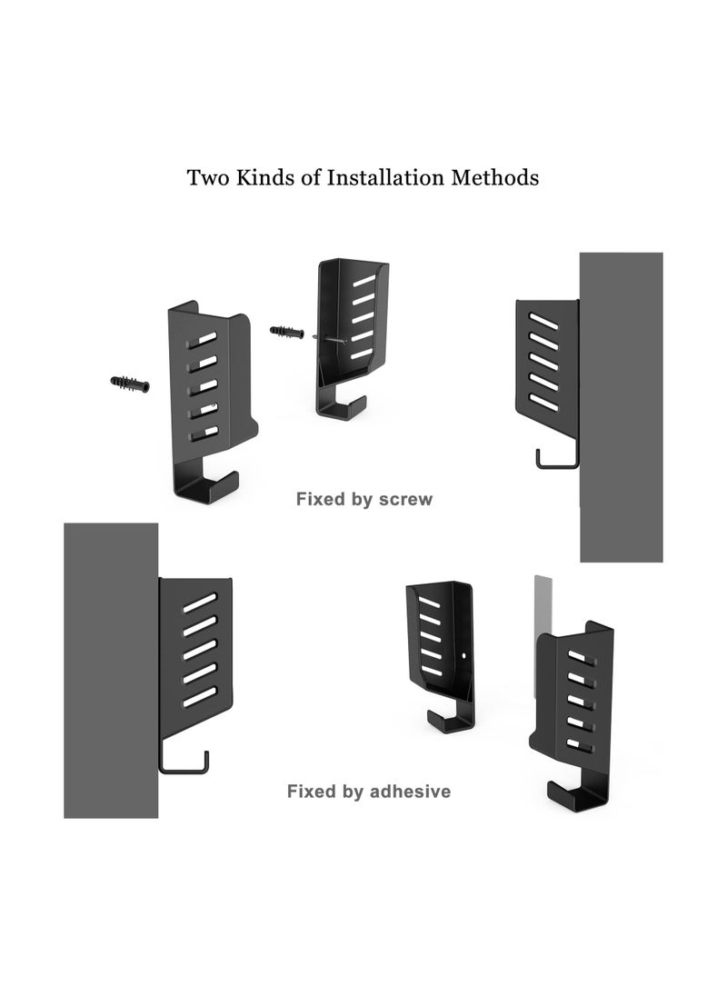 Anmi - Laptop Wall Mount Cable Box Compatible with Laptops/WiFi routers/Macbooks/TV Boxes/Network Switches/Modems/Audio Devices and More - Image 1