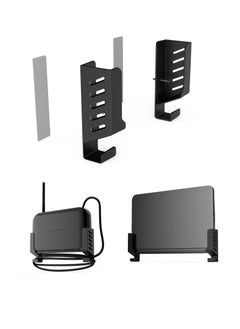 Anmi Laptop Wall Mount Cable Box Compatible with Laptops/WiFi routers/Macbooks/TV Boxes/Network Switches/Modems/Audio Devices and More  - Image 1
