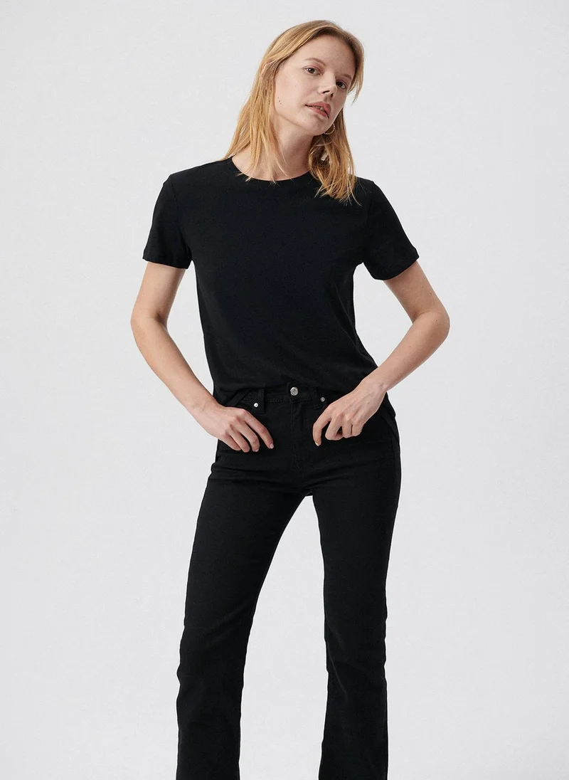 MAVI Black Basic T-Shirt