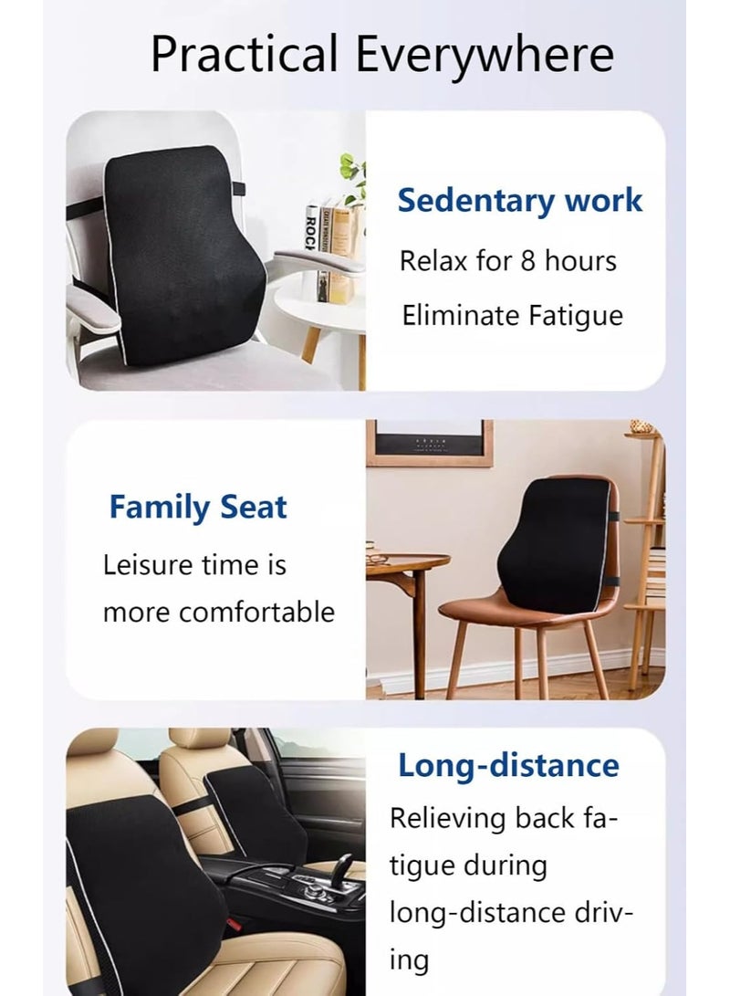Ergonomic Memory Foam Lumbar Support Pillow - Image 5