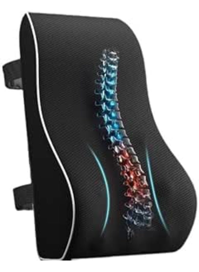 Ergonomic Memory Foam Lumbar Support Pillow - Image 1