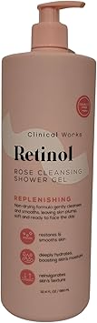 RETINOL ROSE CLEANSING SHOWER GEL REPLENISHING 960ML - Image 1