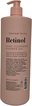 RETINOL ROSE CLEANSING SHOWER GEL REPLENISHING 960ML - Image 2