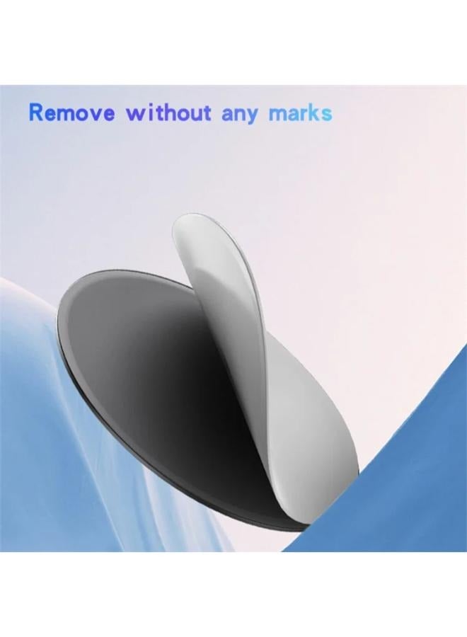 YESIDO C207 2PCS Leather Texture Alloy Sheet Self-Adhesive Phone Back Adapter for Magnetic Wireless Charger - Image 5