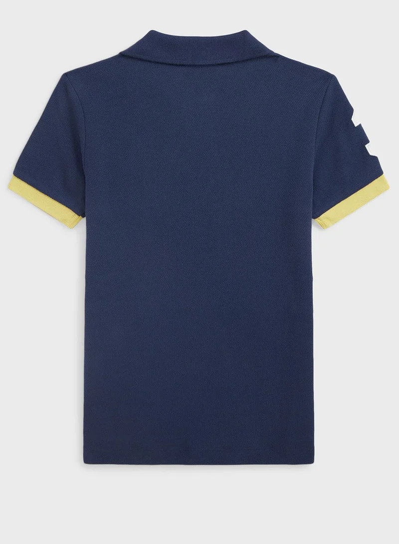 POLO RALPH LAUREN Kids Color Block Polo