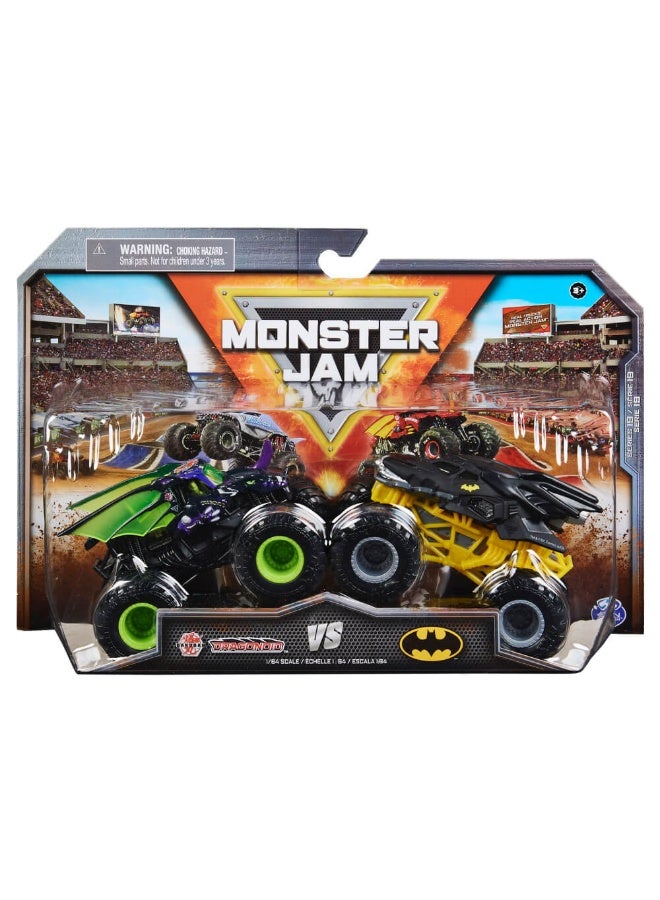 Monster Jam Series 17 Salvager Vs Double Decker Truck (1:64, Pack of 2) - Image 2
