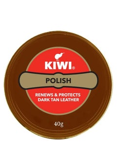 Kiwi Polish Dark Tan Leather  - Image 1