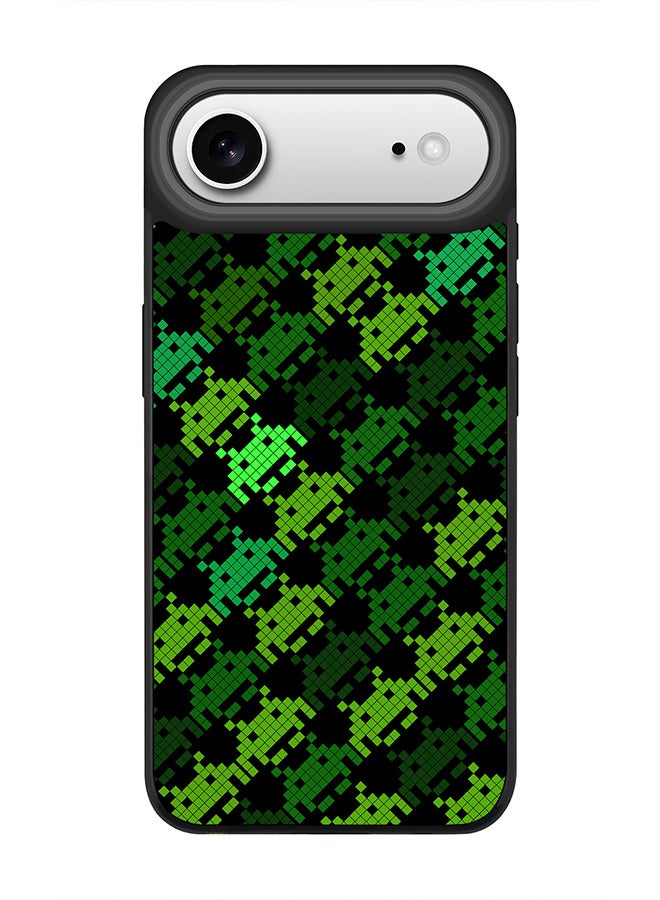 Stylizedd iPhone Air Case, [Compatible with MagSafe] Slim Magnetic cover Phone Case iPhone Air -Invader Matrix - Image 1