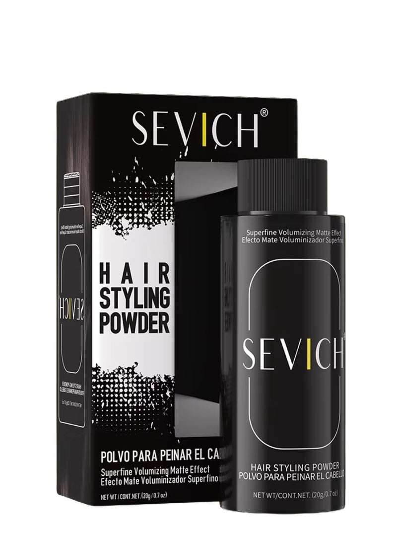 Sevich Hair Styling Powder Matte Finish Texturizing Powders Superfine Volumizing Matte Effect Absorbs Excess Oils Texture Styling Instant Volume Hair Volume Powder Hair Concealer Powder 20g - Image 1