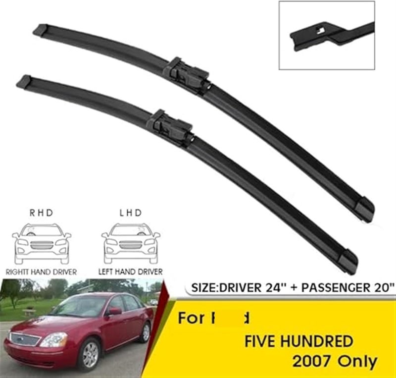 Wivplex Windshield Wiper Blades for Ford Five Hundred 2007 - Image 5