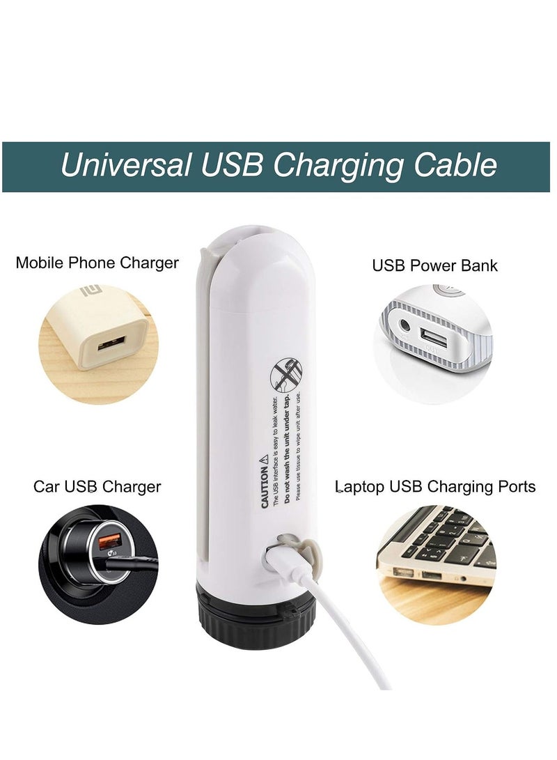 شطاف محمول اوتوماتيكي من ، شطاف كهربائي محمول باليد ، وقابل لاعادة الشحن عبر USB