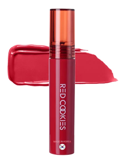 RED COOKIES Korean Glow Water Wrap 2 in 1 Tint Lipstick - Shade: W3 Pony Red