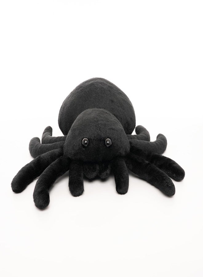 WEIGEDU Black Spider Stuffed Animal Plush Toy - Soft Tarantula Insect Pillow, 13-Inch Large Size, Realistic Cute for Kids & Adults - Image 3