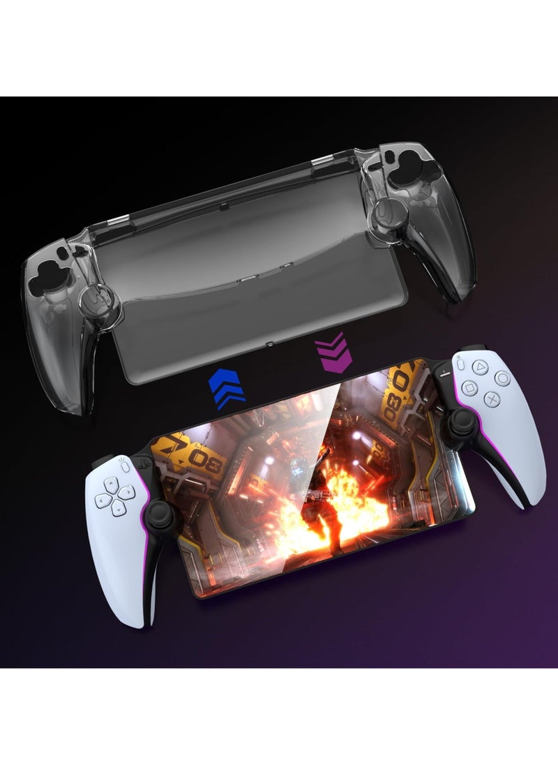 Y&D - Cover Case for Playstation Portal, PS5 Portal Protective with Ergonomic Grip, Remote Player, Scratch Resistant Anti - Fingerprint Crystal Clea - Image 1