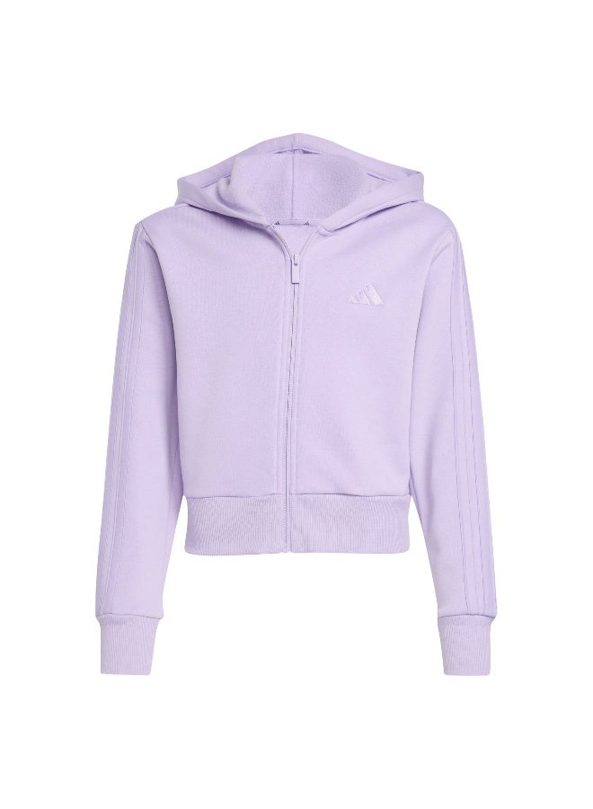 Adidas Jg 3S Fl Ts 240 Purple Training Suits For Junior 7-8Y - Image 1