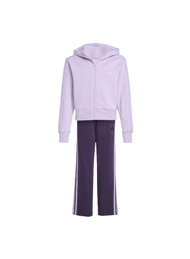 Adidas Jg 3S Fl Ts 240 Purple Training Suits For Junior 7-8Y