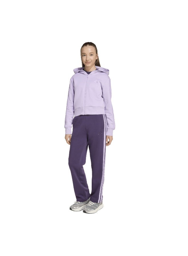 Adidas Jg 3S Fl Ts 240 Purple Training Suits For Junior 7-8Y - Image 4
