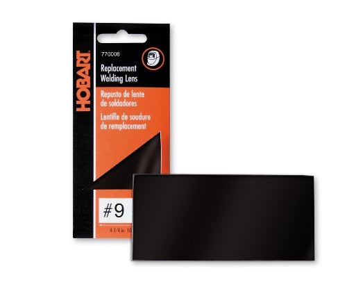 Hobart 770006 No.9 Weld-It Shaded Lens, 2-Inch by 4-1/4-Inch, Adjustable Safety Glasses - Image 2