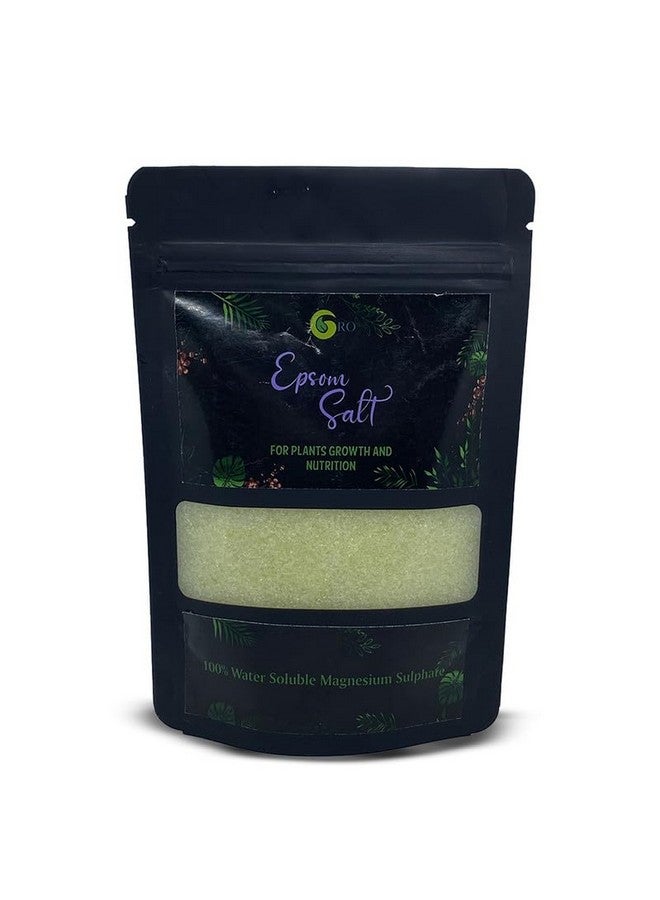 Gro® Epsom Salt 250 GM for Plants Growth and Nutrition with Magnesium & Sulphate |Natural Fertilizer | Increases Seed Germination Rate - Image 1