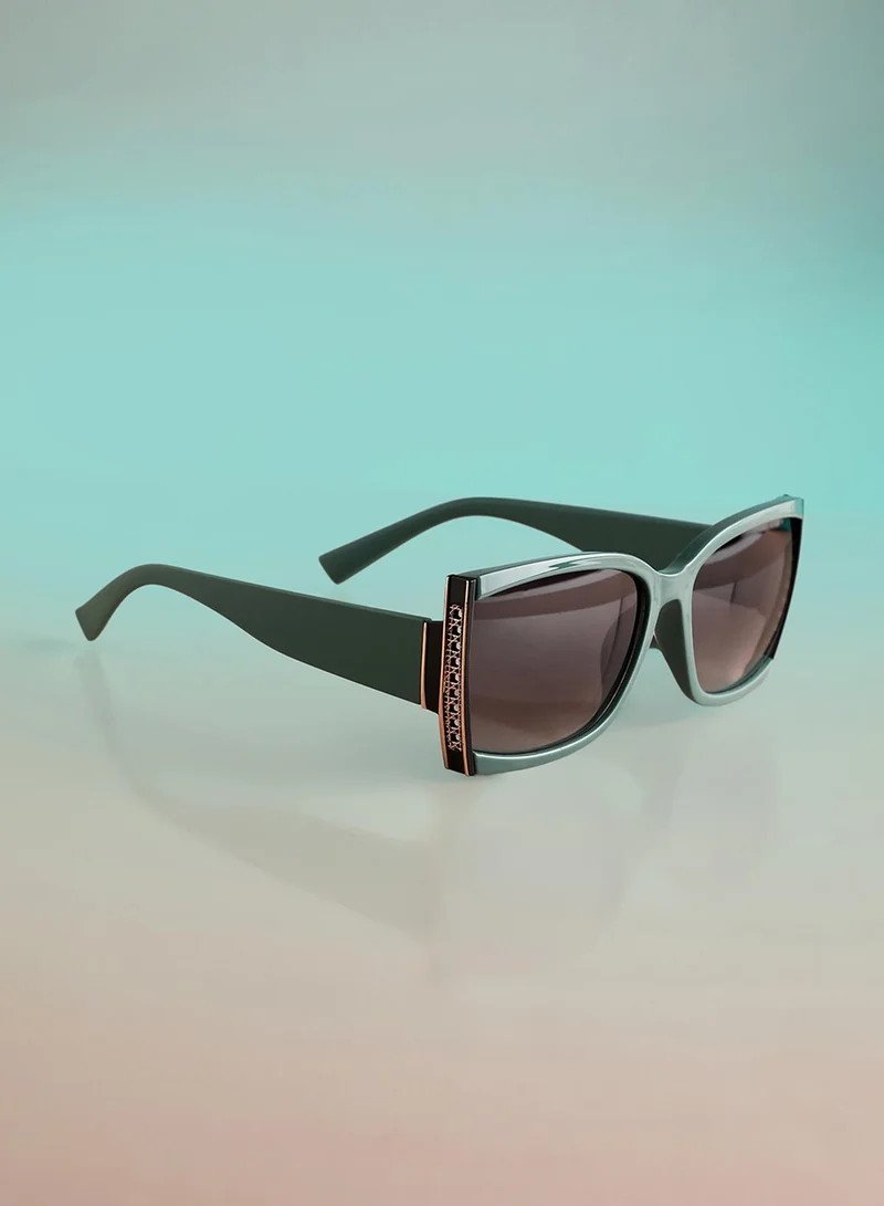 صوص هاوت Block Rectangular Sunglasses