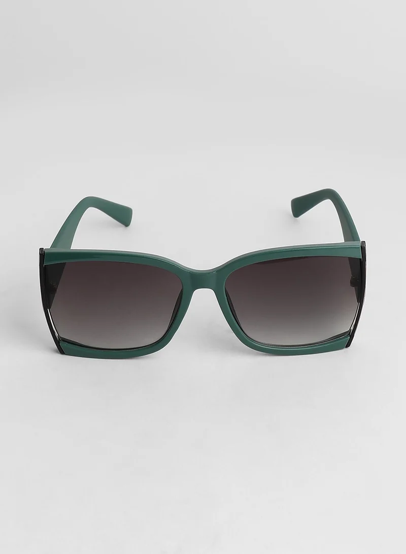 صوص هاوت Block Rectangular Sunglasses