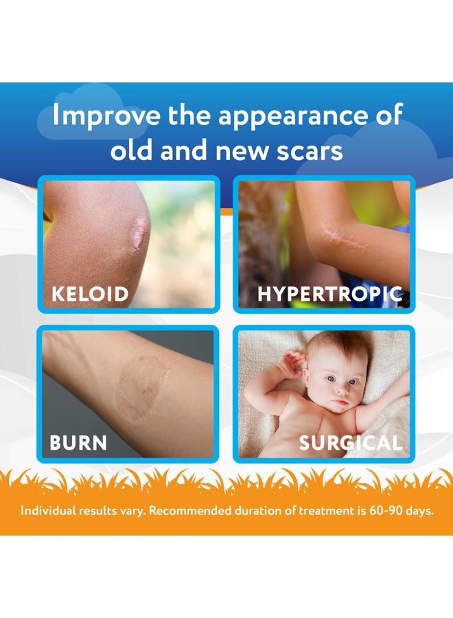ScarAway Kids Silicone Scar Gel, 100% Medical-Grade, Helps Improve Size, Color & Texture of Hypertrophic & Keloid Scars on Face & Body from Injury, Burns & Surgery, Water Resistant, Clear, 6g - Image 3