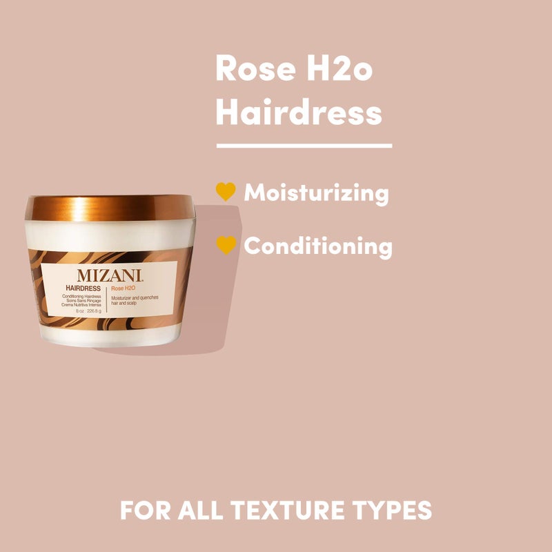 Mizani Hairdress Rose H2O - Conditioning Hairdress, Relieves Itchy Scalps For All Hair Types - Image 3