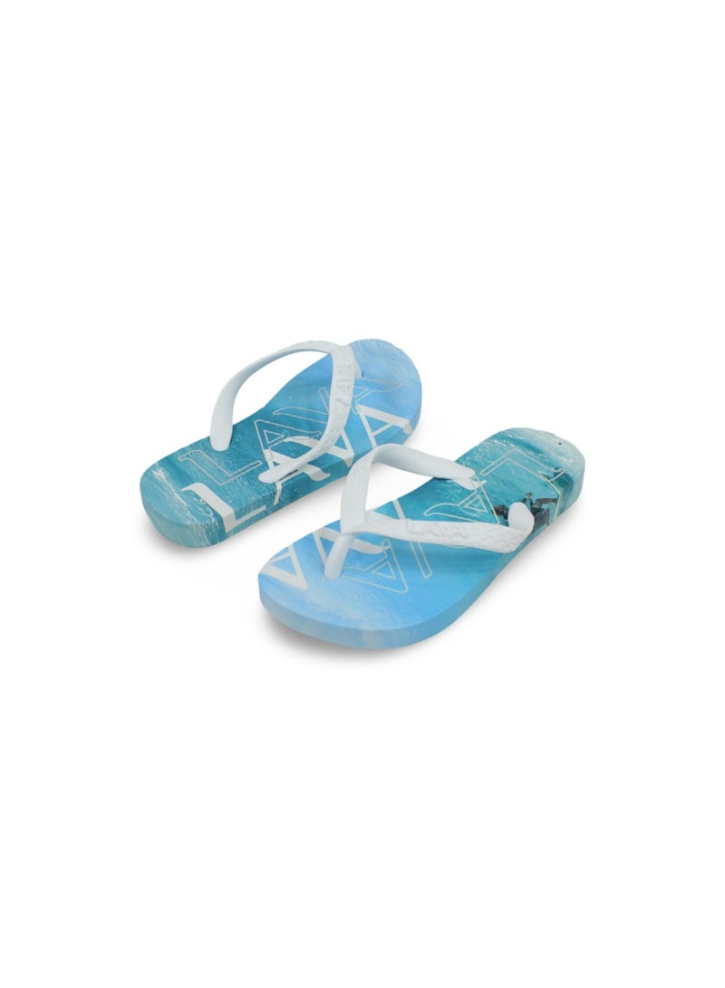 Exit Girls Rubber Slippers – White Lava - Image 2