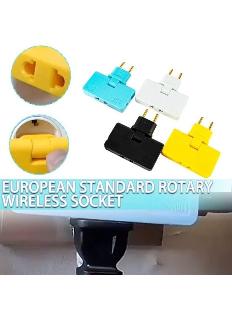 Generic AASAISH Wireless Socket Adapter 3 Socket Foldable Power Plug Adapter Extension Travel Converter Socket Portable Charging Sockets for TravelHomeOffice  - Image 3