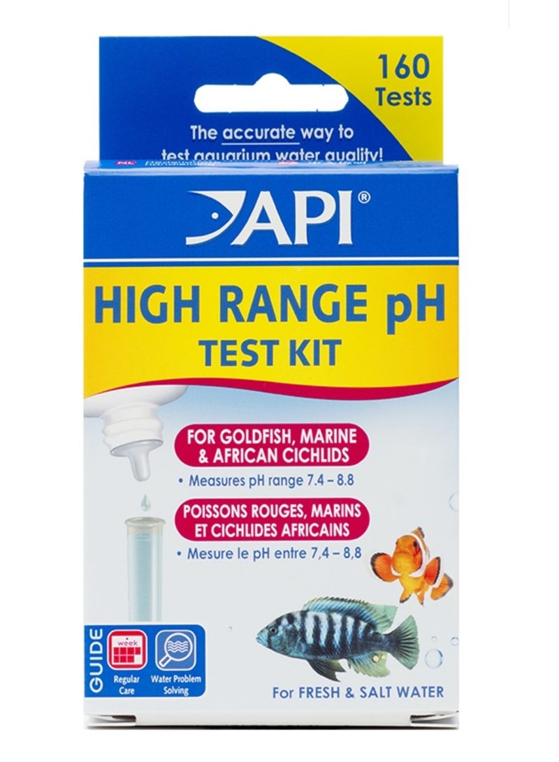 API API High Range pH Test Kit, 160 count 