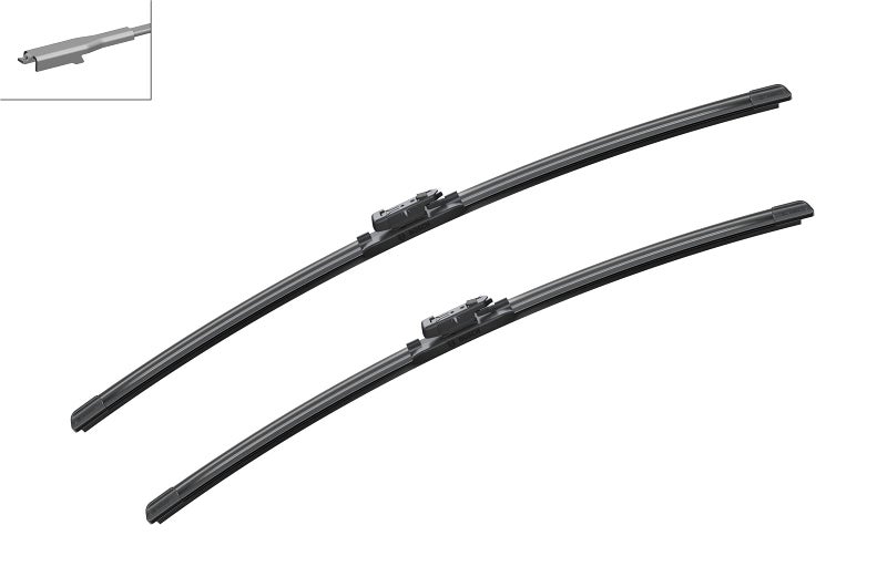 BOSCH 3397007215 AeroTwin OE Replacement Wiper Blades Driver & Passenger Side - Set of 2 (26" & 24") Pinch Tab - Image 5