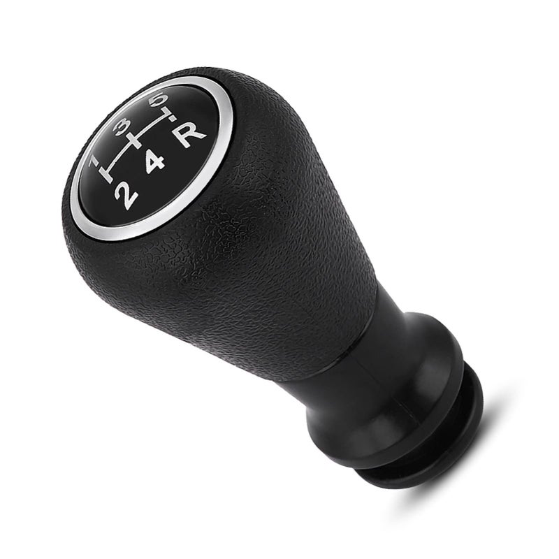 1 6 8 11 Inch Black Silver 5 Speed Gear Shift Knob Compatible With 106 107 205 206 207 405 C1 C3 C4 - Image 2