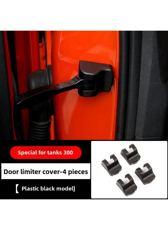 21 Great Wall Weipai WEY Tank 300 Door Stopper Bed Bag Door Lock Cover Modified Special Interior Decoration-Color:Tank 300-car Door Limiter Protective Cover 4 Pack-Specifications:Standard  - Image 1